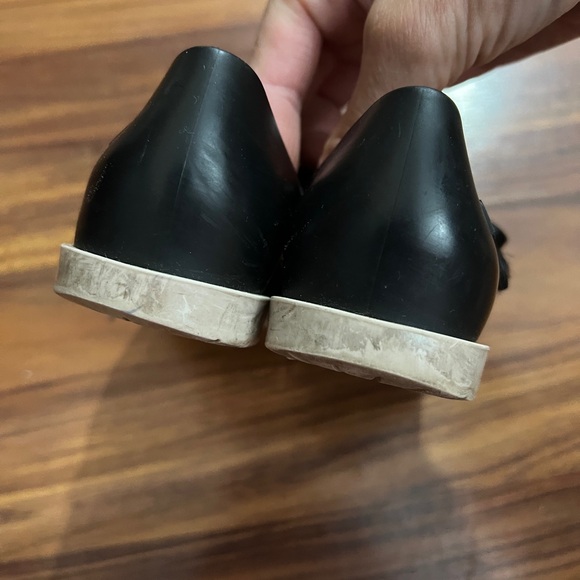 Mini Melissa Loafer Velcro size 9.0 US 25/26 EU black bow - Picture 6 of 10